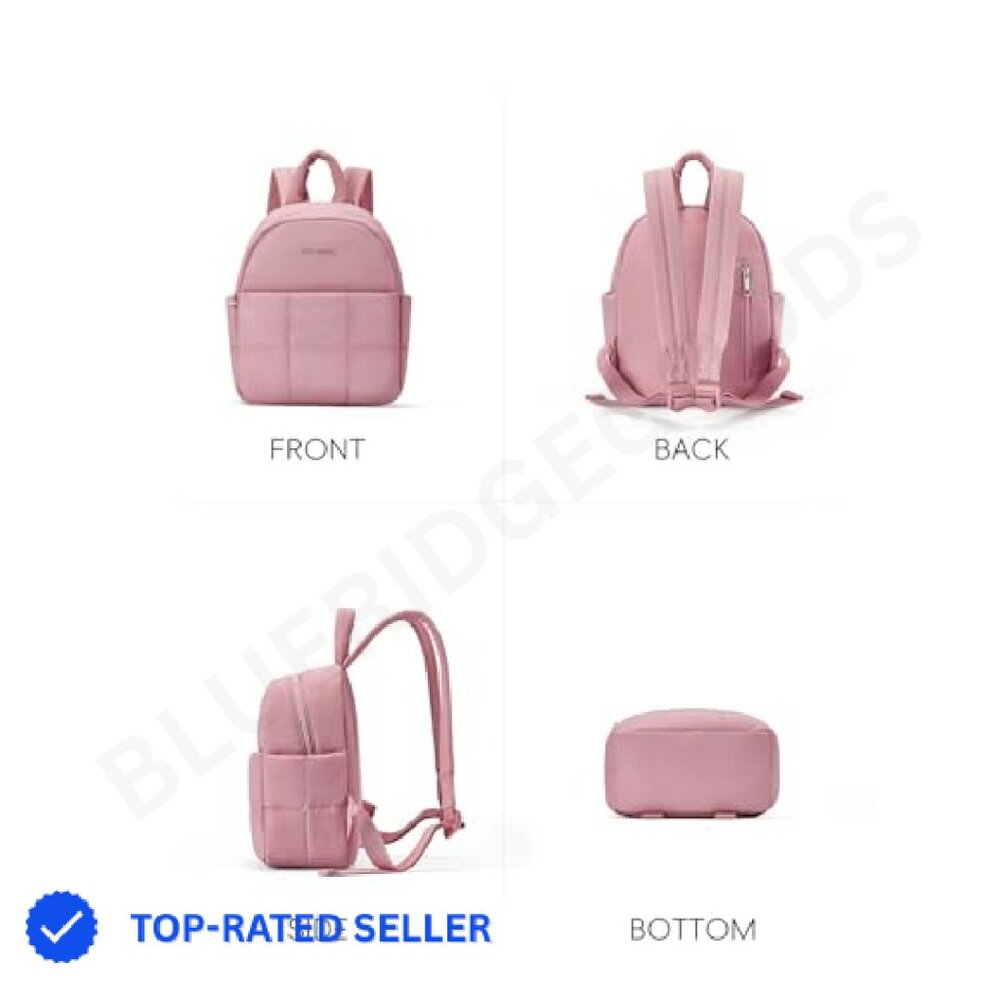 Puffer Mini Backpack Nylon Lightweight Quilted Tr… - image 6